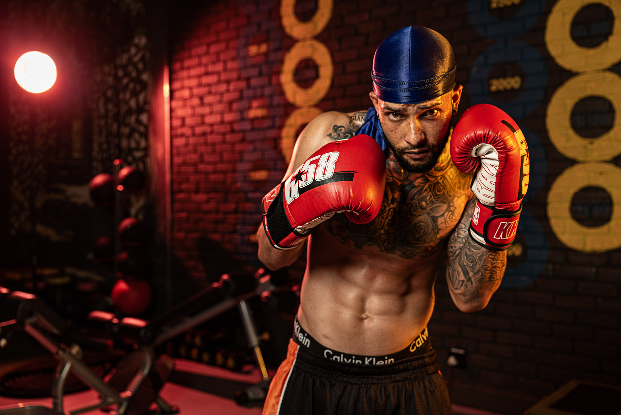 Boxing sports photography