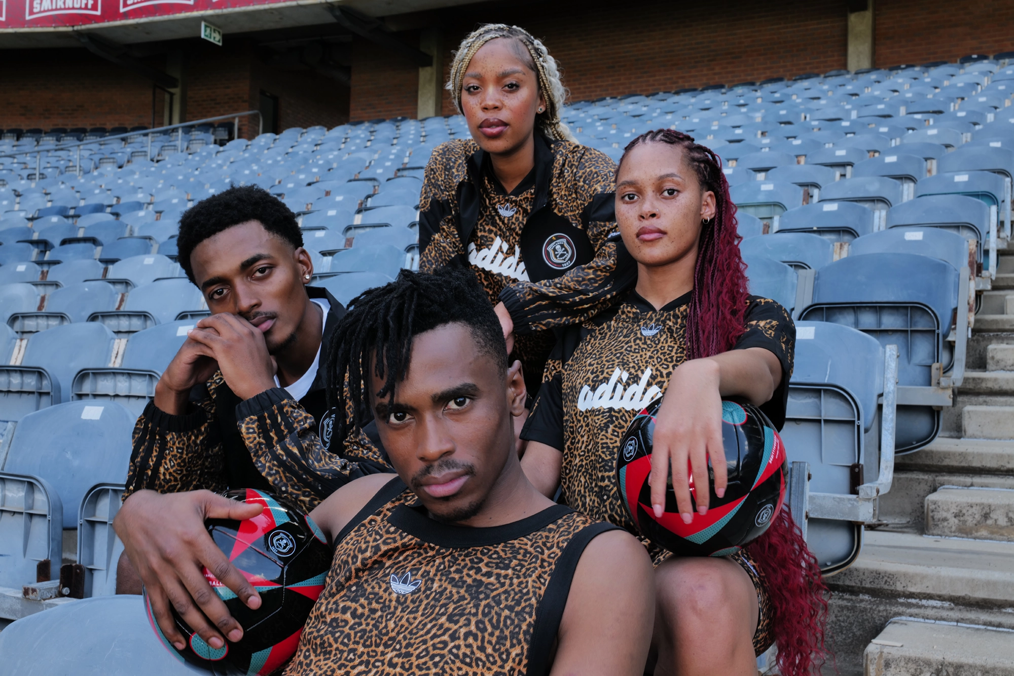 Orlando Pirates apparel campaign photography
