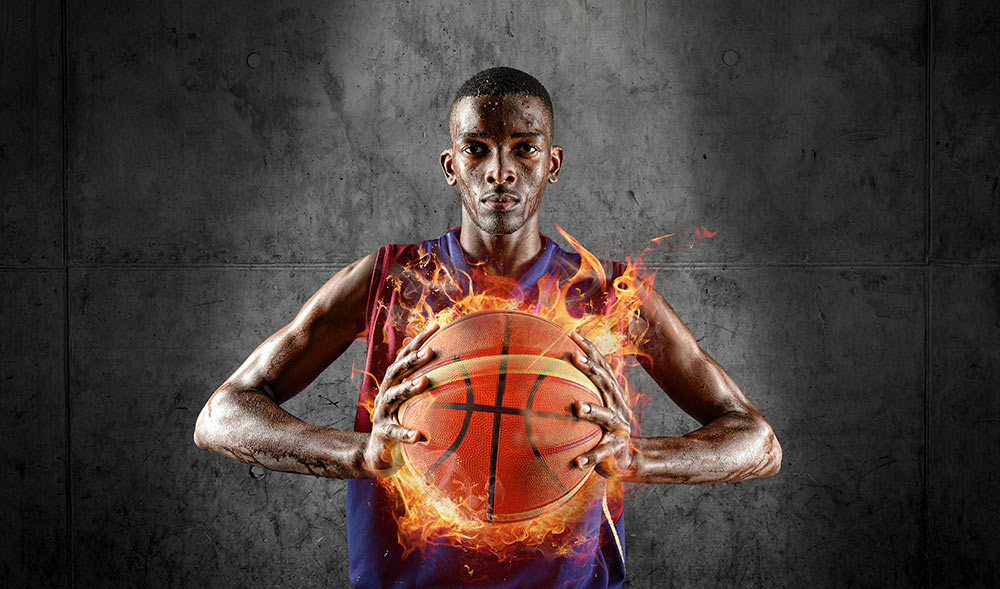 Basketball competition sports photography