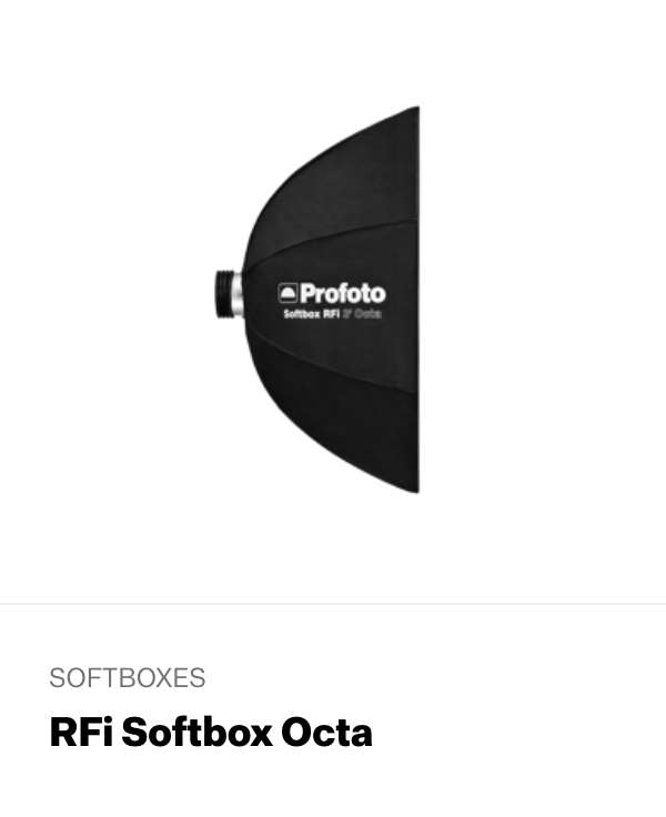 rfi softbox octa equipment used share the light brandon barnard