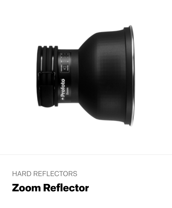 zoom reflector equipment used share the light brandon barnard