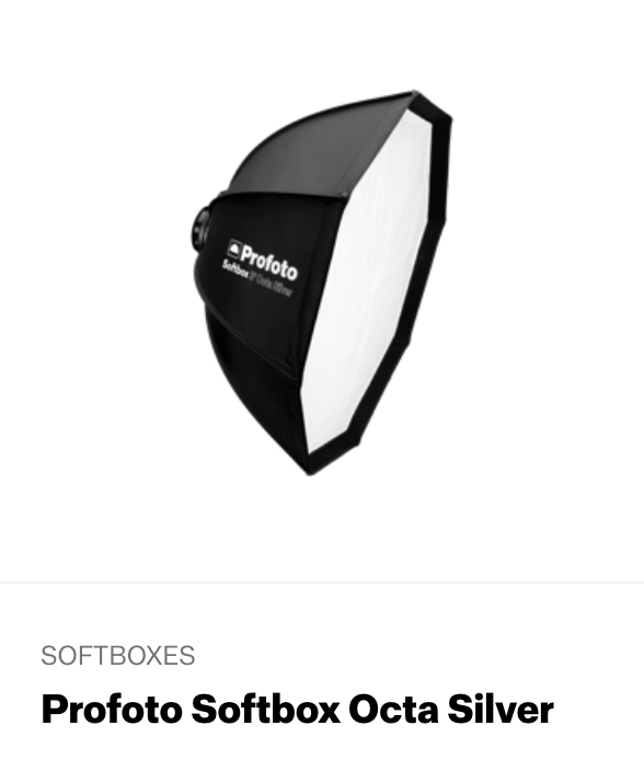 softbox octa silver profoto